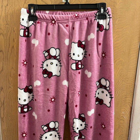 Hello Kitty Fleece Pajama Pants - Picture 6 of 7